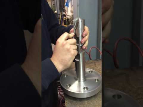 Pilot Flanged Drill for a Hottap Cutter