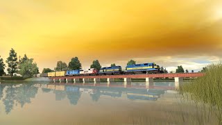 A little Midwestern Branch action in Trainz 2019