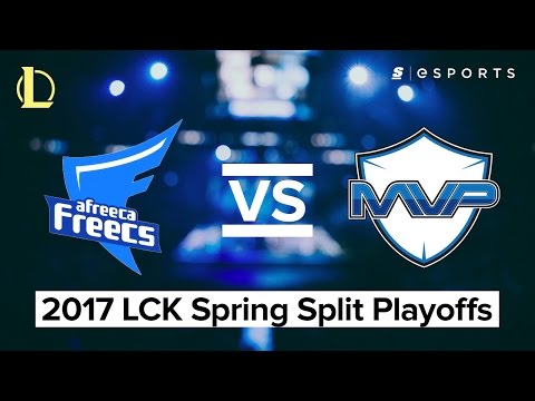 HIGHLIGHTS: Afreeca Freecs vs. MVP (2017 LCK Spring Playoffs)