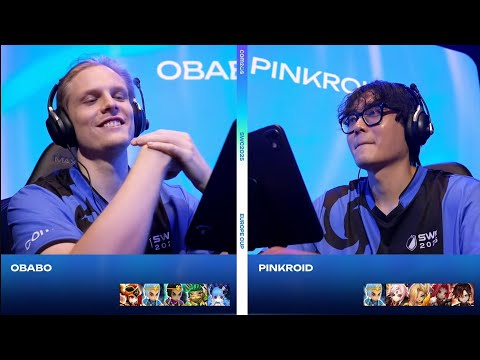 魔靈召喚 | SWC歐洲區世界資格賽 | OBABO v PINKROID | 兩大神太早相遇 | Summoners War