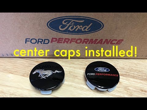 2017 Ford Mustang GT [Ep. 25] FORD PERFORMANCE CENTER CAPS INSTALLED!