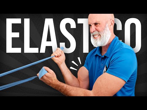 12 EJERCICIOS con ELÁSTICO para ADULTOS MAYORES