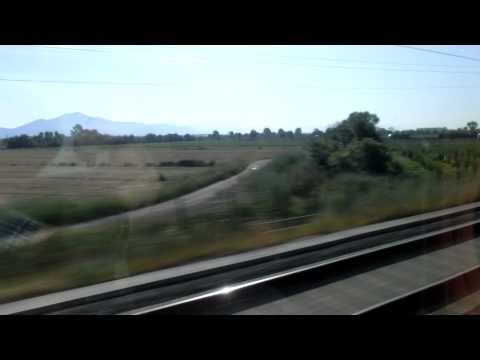 .Italo車窓（Napoli⇒Roma）@300km/h