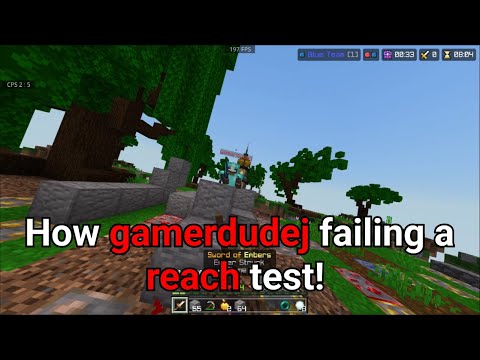 SHOCKING: Gamerdudej FAILS Reach Test (The End!)
