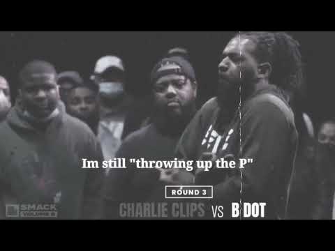 B Dot's Perfectly Crafted Third Round vs Clips Spoke VOLUMES On That Stage!! 🔥🔥🔥#smackvol9 #bdot
