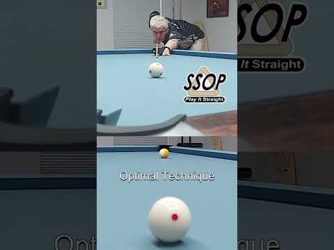 How to Shoot Straight #shorts #pool #billiard #technique #fundamentals #playitstraight #straight