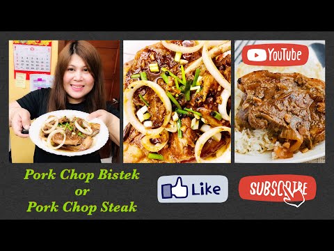 Pork Chop Bistek or Pork Chop Steak | Vlog #64