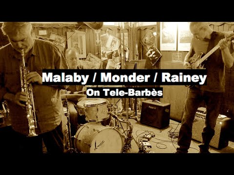 Malaby / Monder / Rainey - live on Télé-Barbès