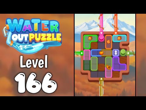 Water Out Puzzle Level 166 Walkthrough