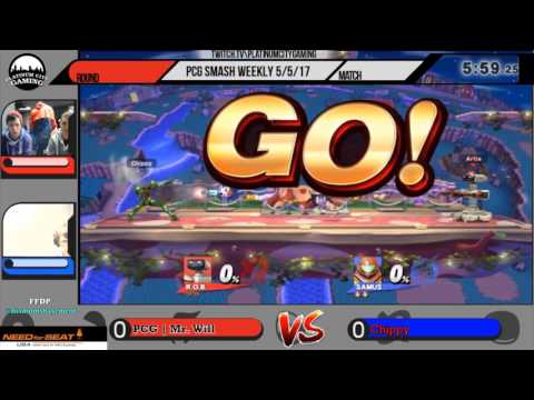 PCG Smash4 Weekly 5-5 -17 Winners Rd1 PCG Mr Will vs Chippy