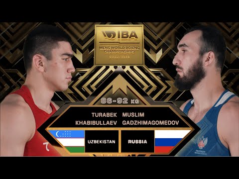 Finals 92kg KHABIBULLAEV Turabek 🇺🇿 vs GADZHIMAGOMEDOV Muslim 🇷🇺 | IBA 2025 Men’s WBCHs