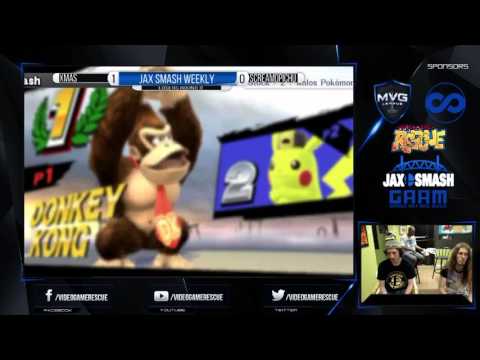 Jax Smash Weekly 3/10/16 - Afmbot(DK) Vs. Tachyon(Pikachu) WF