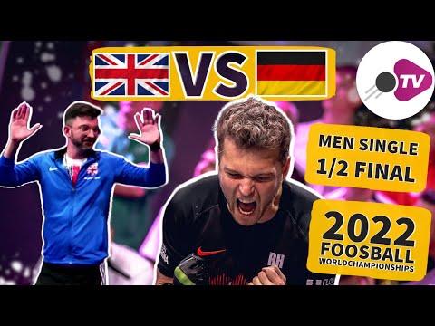 Kicker Weltmeisterschaft - Herren Einzel - Halbfinale - Ruben Heinrich vs Stephen Lyall