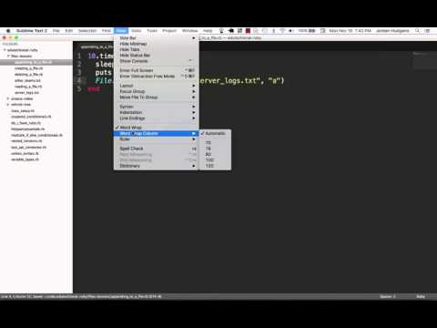Appending to a file in Ruby