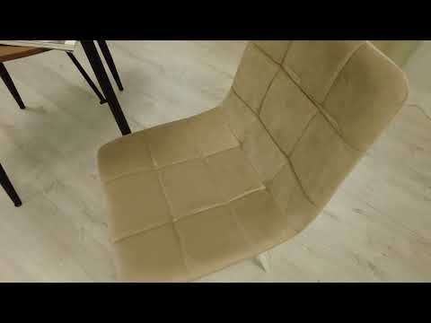 Миниатюра изображения товара Стул Tetchair Chilly ткань/металл (бежевый Barkhat 5/белый)