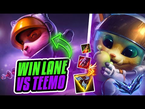 THIS IS HOW YOU WIN LANE VS TEEMO TOP AS GNAR!!! (Full Gameplay) Season 13 Gnar Ranked Lol Gameplay