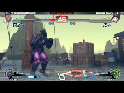 Next Level Battle Circuit 107 - USF4 - Grand Final - PIE Smug (Dudley) vs Kreymore (Juri)