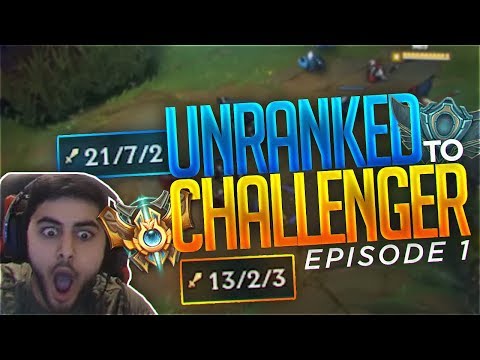 Yassuo | UNRANKED TO CHALLENGER IN ONE WEEK | Episode 1
