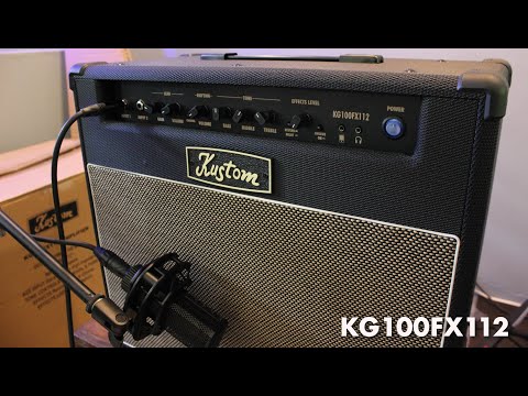 Kustom KG112FX 20-Watt 1x12" Guitar Combo - Black image 2