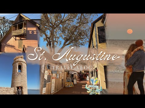 ST. AUGUSTINE VLOG ⚓️ places to see, eat, & explore in this historic Florida city!