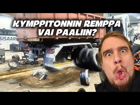 JOUTAAKO SCANIA PAALIIN? EI TÄHÄN SAA LEIMAA KOSKAAN.....