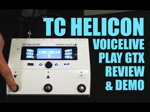 TC Helicon VoicePlay Live GTX Review and Demo