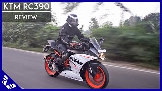 preview picture of video 'KTM RC390 first Road test India & full review + Alpinestars Gloves Giveaway!'