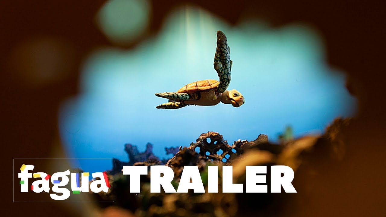The Plastic Turtle (2019) La tortuga de plástico Animation Short Trailer | fagua