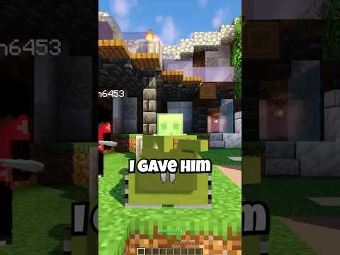 Mr Slime - This xbox player on our public earth SMP nearly DIED! #minecraft #gaming #console #mcyt #shorts