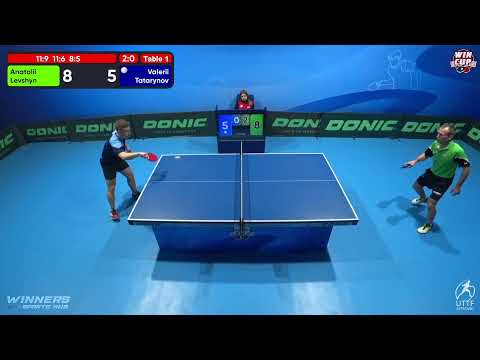 02:00 Anatolii Levshyn 3-0 Valerii Tatarynov West 5 WIN CUP 10.11.2022 | TABLE TENNIS WINCUP