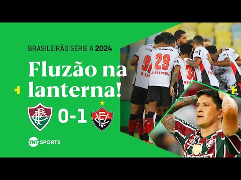 VITÓRIA SAI DO Z-4 E AFUNDA FLUMINENSE NA LANTERNA! FLUMINENSE 0 X 1 VITÓRIA | BRASILEIRÃO 2024