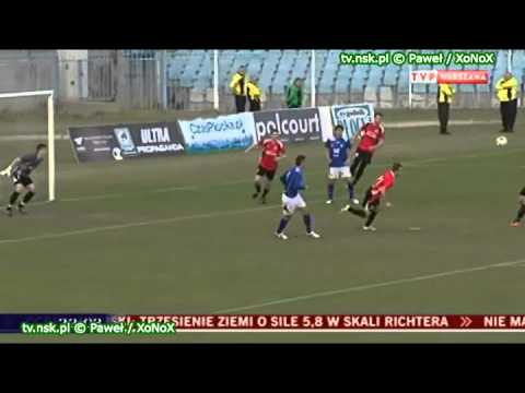 tv.nsk.pl 2012-04-14 Wisła Płock - Dolcan Ząbki 1-2 (0-1) bramki relacja