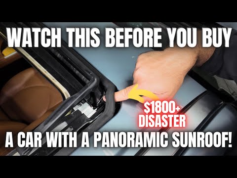 Watch This BEFORE You Buy a Car With Panoramic Sun Roof