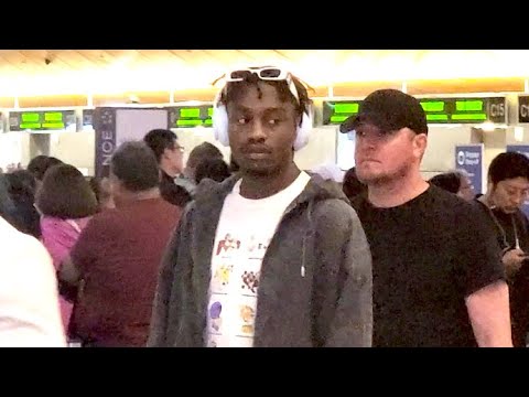 Lil Tjay Jets Out Of LAX Following Reckless Endangerment Arrest