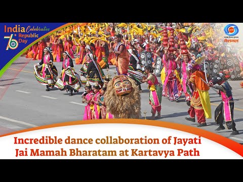 Republic Day 2025: Incredible dance collaboration of Jayati Jai Mamah Bharatam at Kartavya Path