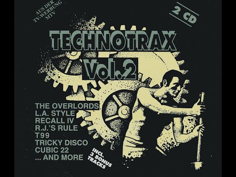 TECHNO TRAX VOL. 2 - FULL ALBUM, CD COMPLETO - ZYX MUSIC
