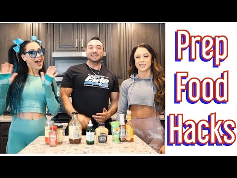 Prep Food Hacks | Bodybuilding Diet Tricks | Meal Plan Flavor Hacks | IFBB Bikini Pro Diet Hacks