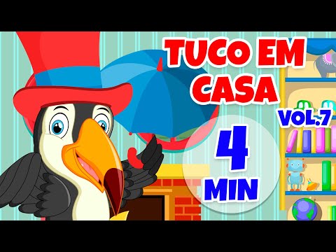 Tuco em Casa Vol. 7 - Giramille 4 min | Desenho Animado Musical
