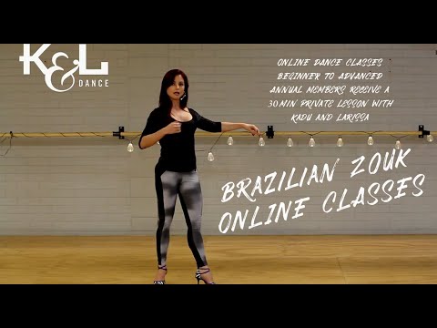 Zouk Dance Online Classes - Samba de Gafieira, Brazilian Zouk, Dance Conditioning, Solo Dance (2020)