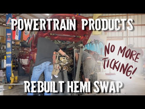 Swapping in a Remanufactured 5.7 Hemi from Powertrain Products into Wesley's 2009 Dodge Ram 1500