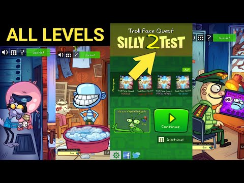 Troll Face Quest: Silly Test 2 All Levels - Gameplay Walkthrough
