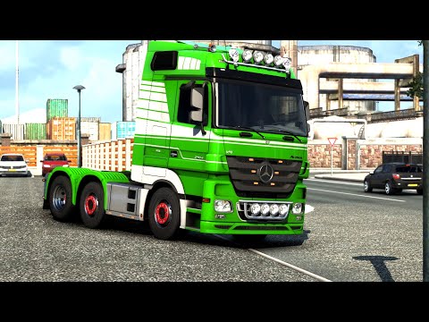 ETS 2 - Mercedes Actros Transporting Diesel from Rotterdam to Amsterdam