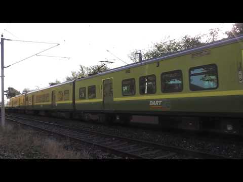 Dart numbers 8614 + 8631 - Near Bayside Station, Dublin