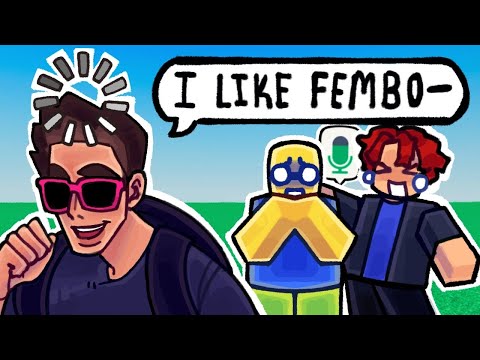 FAKE LAG Prank on ROBLOX VOICE CHAT 2