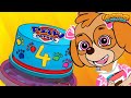 Paw Patrol Skye's Birthday & Cooking Contest Animations for Kids!