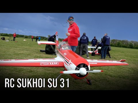 Amazing! World Champion Pilot Gernot Bruckmann Shows Aerobatic Flight Maneuvers With A Big RC SU 31