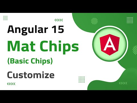 14 Mat Basic Chips Customization In Angular 15 Angular Material Angular 15 Tutorial