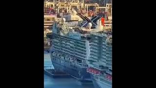 MV Celebrity beyond in Miami #cruiseship #celebritycruises #portmiami #travel