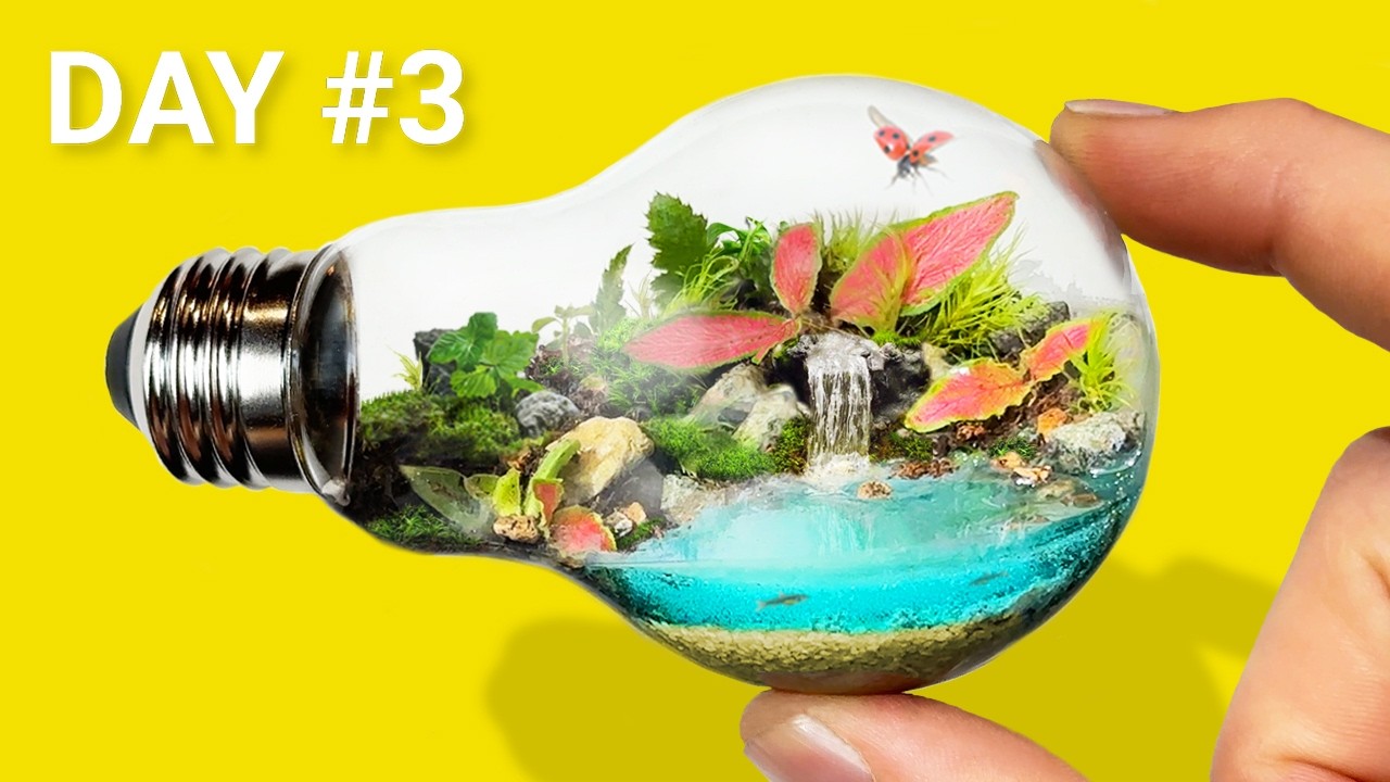 Can I Build a Tiny Ecosystem Inside Anything?