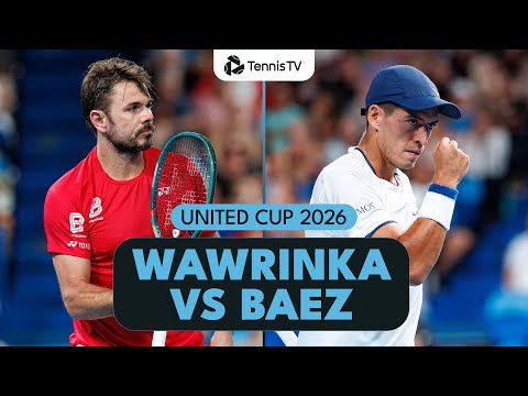 Wawrinka Takes On Baez | United Cup 2026 Quarter-Final Highlights